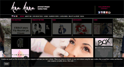 Desktop Screenshot of ana-anna.com